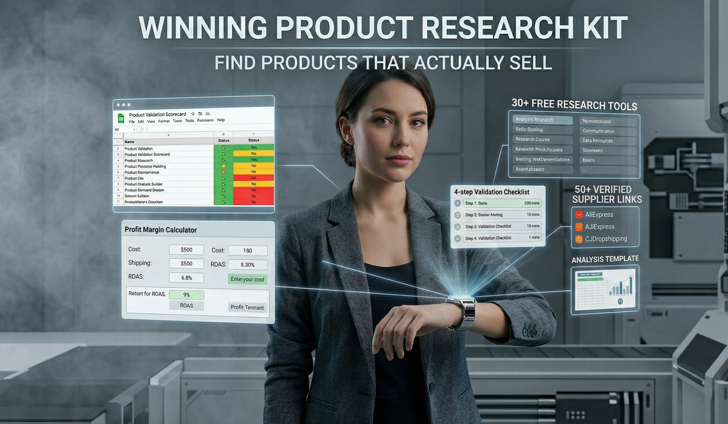 Winning Product Research Kit — Find Products That Actually Sell
